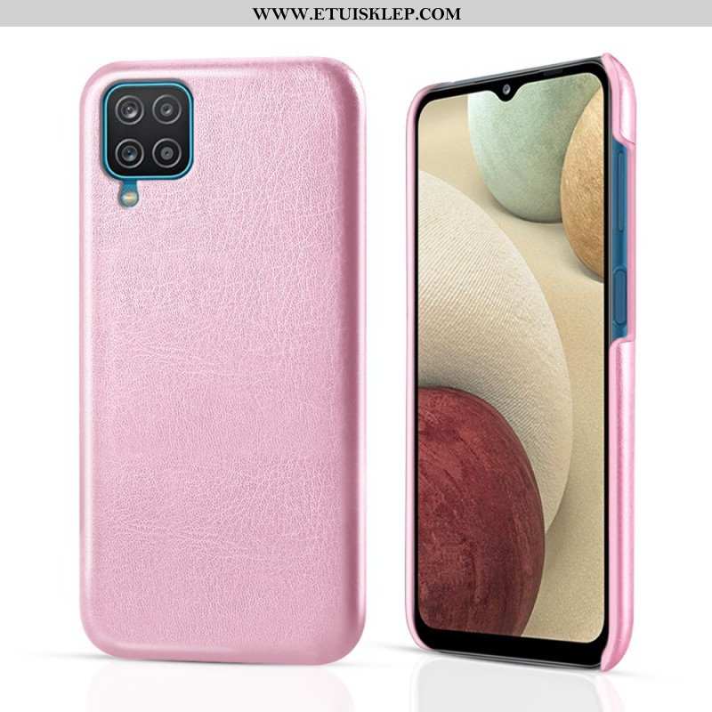 Etui do Samsung Galaxy M12 / A12 Efekt Skóry Ksq